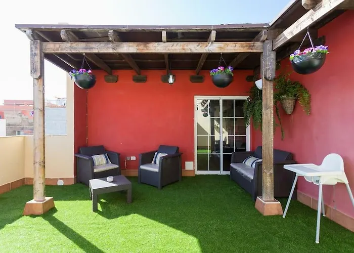 Blanca Tenerife - Private - Terrace And Bbq, 5 Minutes From The And Airport Ubytování v soukromí San Isidro (Tenerife)
